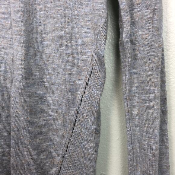 Vince XS Pastel Drop Shoulder Knit Circle Neck Top - Picture 7 of 16